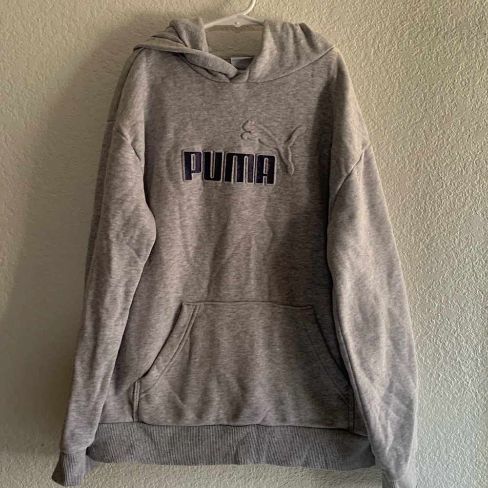 Puma Hoodie Youth Large Multicolor Long Slee…